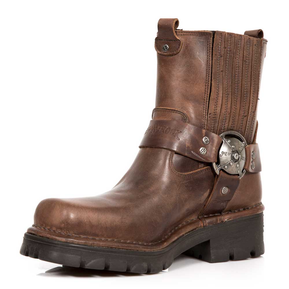 - M-7605-S20 Enkellaars - Bruin